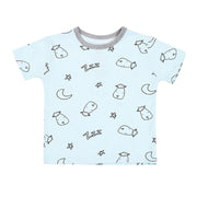 Baa Baa Sheepz Unisex Short Sleeve T-Shirt - Sweet Dreams Baa Baa Blue (3 Sizes)