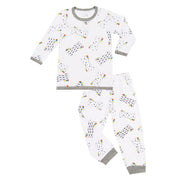 Baa Baa Sheepz Baby Long Sleeve Pyjama Set - Buddy Me Everywhere Milk (2 Sizes)