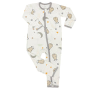 Baa Baa Sheepz Baby Zip Romper - Goodnight Baa Baa White (4 Sizes)