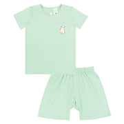 Baa Baa Sheepz Short Sleeve T-Shirt & Shorts - Green (2 Sizes)