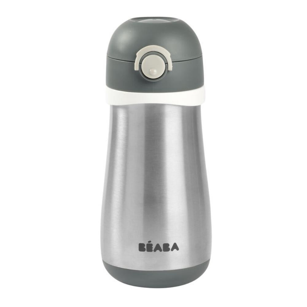 Beaba Stainless Steel Spout Bottle (350ml) - 4 Colors - Pupsik Singapore