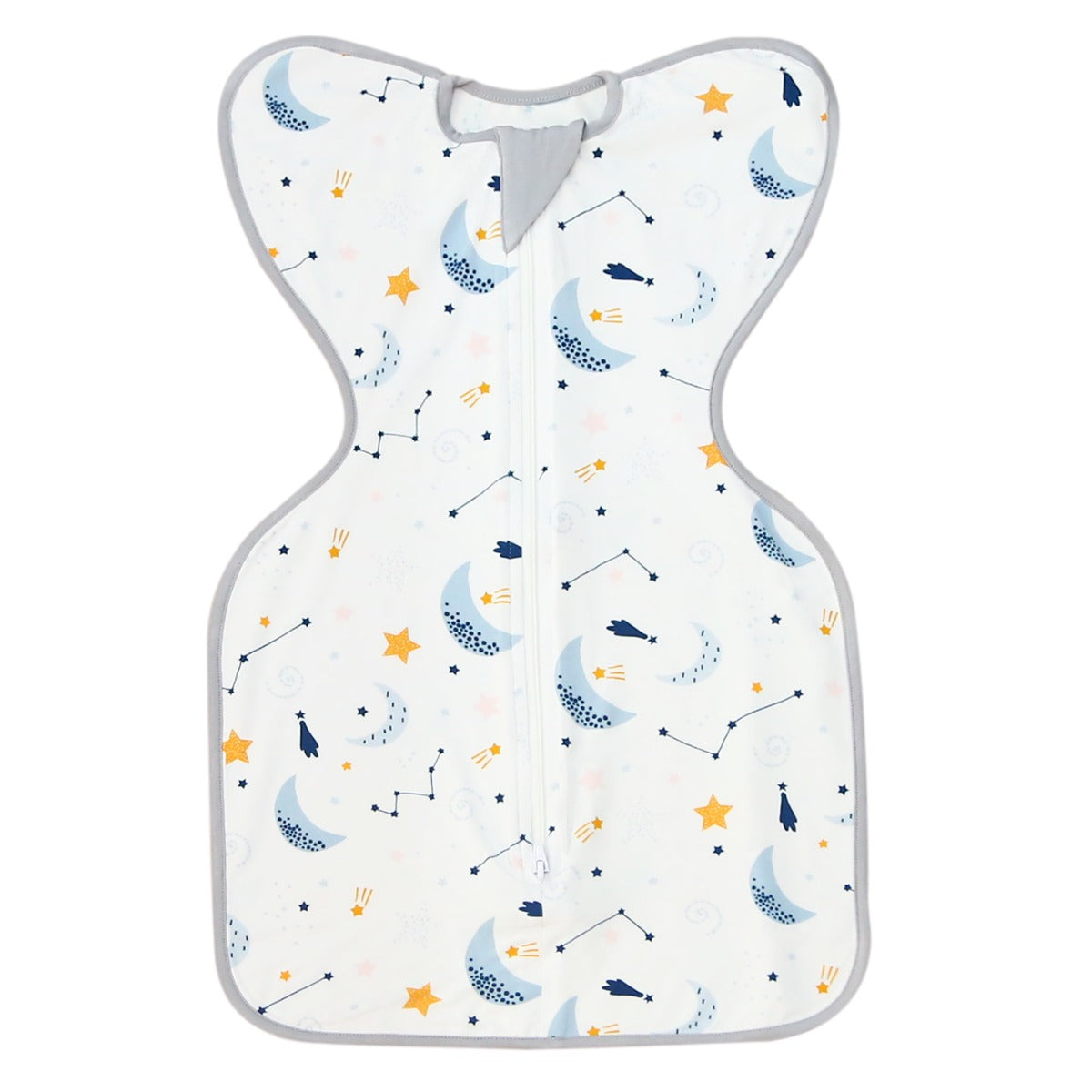A, Apple Pie Bamboo Swaddle Wearable Blanket - Cosmic Explorer (3 Sizes)