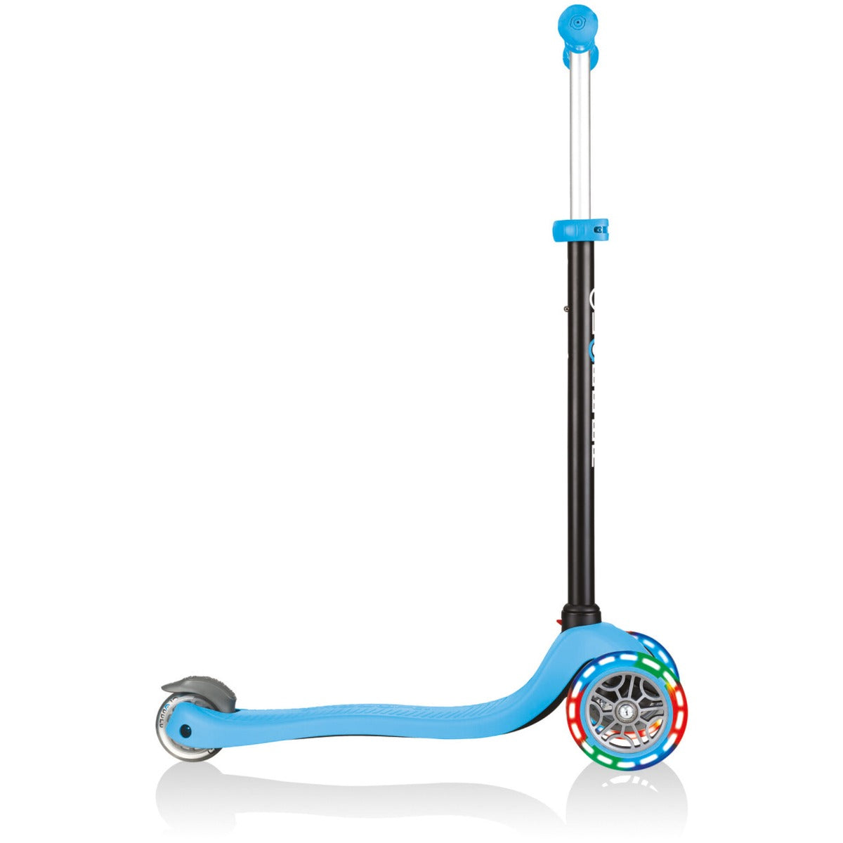 Globber GO•UP Sporty Plus Lights (LED wheels)– Sky Blue
