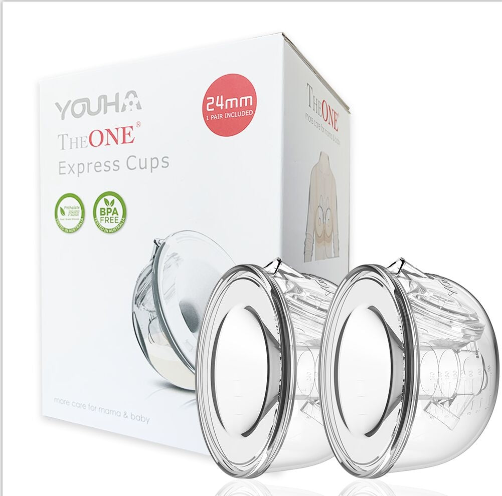 Youha Express Handsfree Collection Cups Set for Medela/Spectra/Cimilre (2 Sizes)