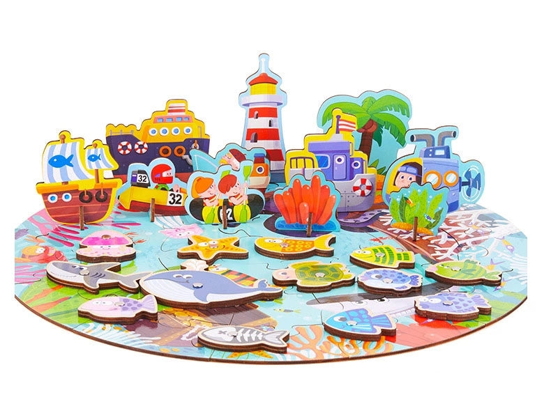 Magnetic Fishing Puzzle Game