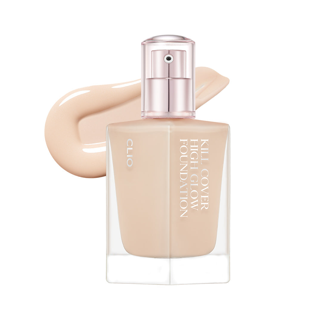 CLIO Kill Cover High Glow Foundation, 38g (3 Shades)