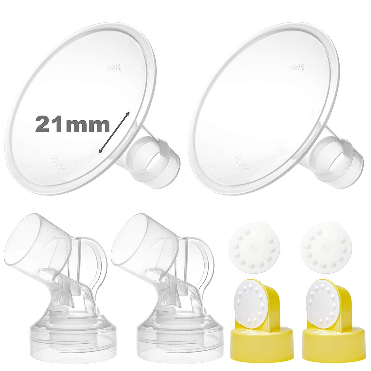Nenesupply GentleFit Pump Kit for Medela (4 Sizes)