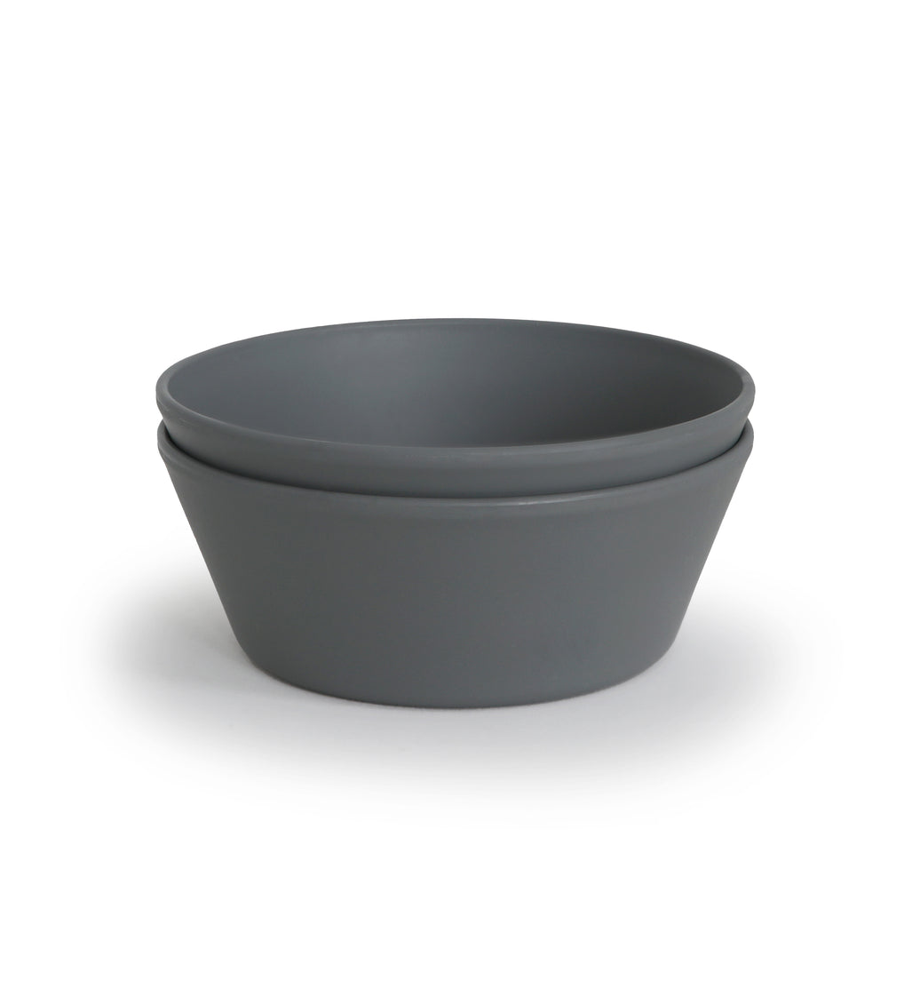 Mushie Round Dinnerware Bowls, 2pk (8 Colors) - Pupsik Singapore