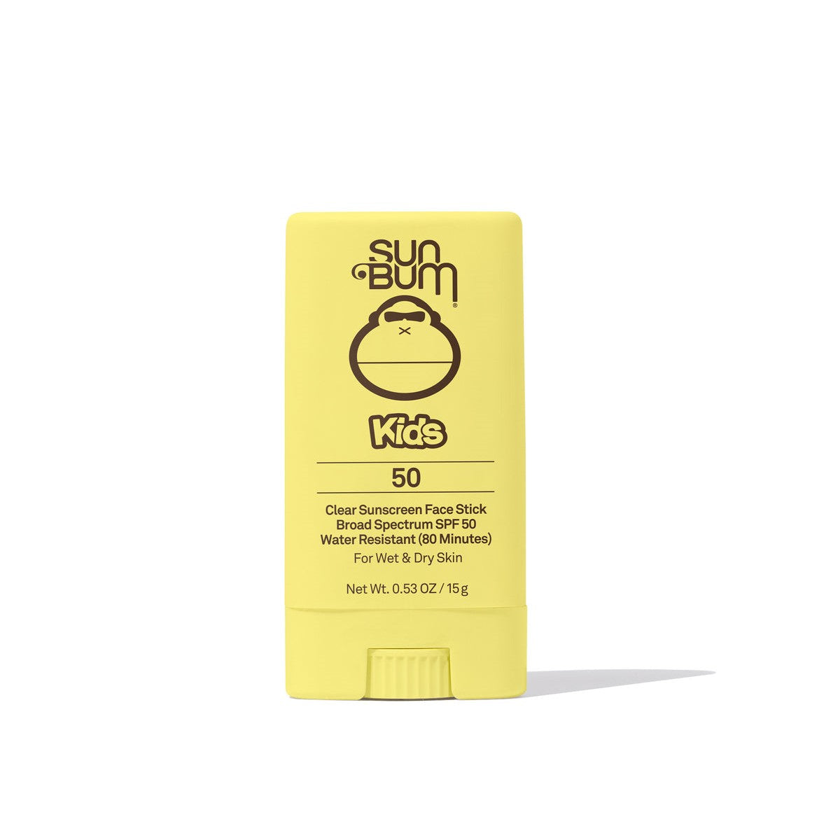 Sun Bum Kid's Clear Sunscreen Face Stick SPF 50 (0.53oz) - exp 08/26