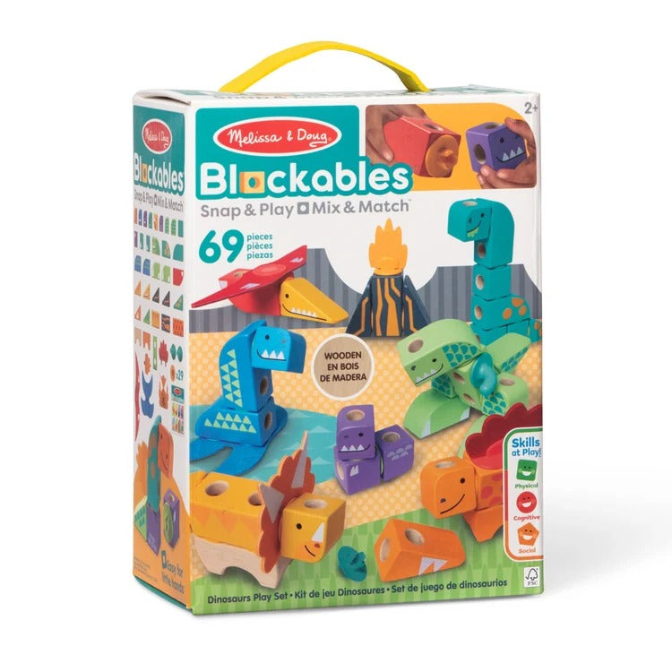 Melissa & Doug Blockables Play Set (8 Types)
