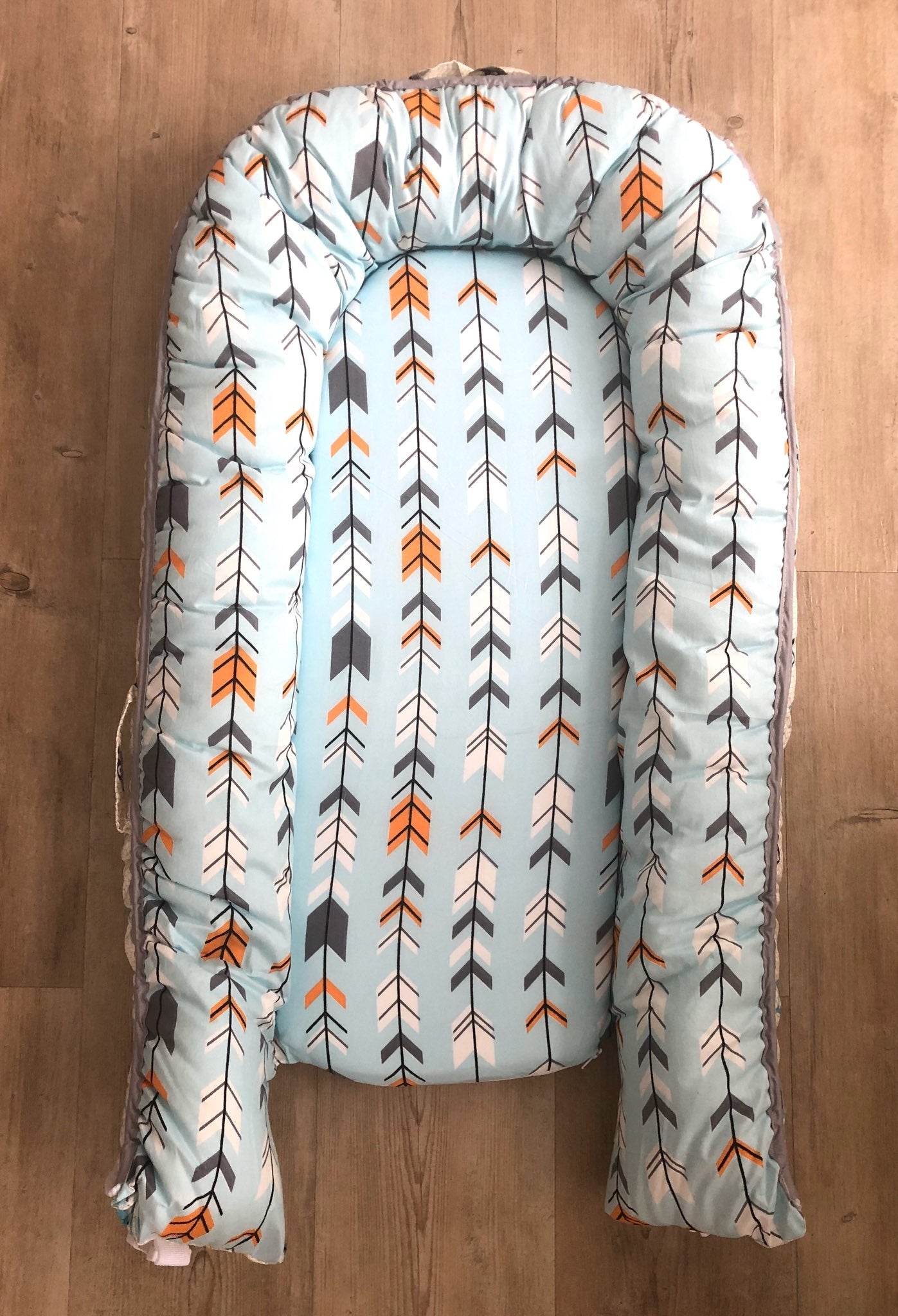 MPJ Organic Cotton Baby Nest Lounger (5 Designs) - Pupsik Singapore