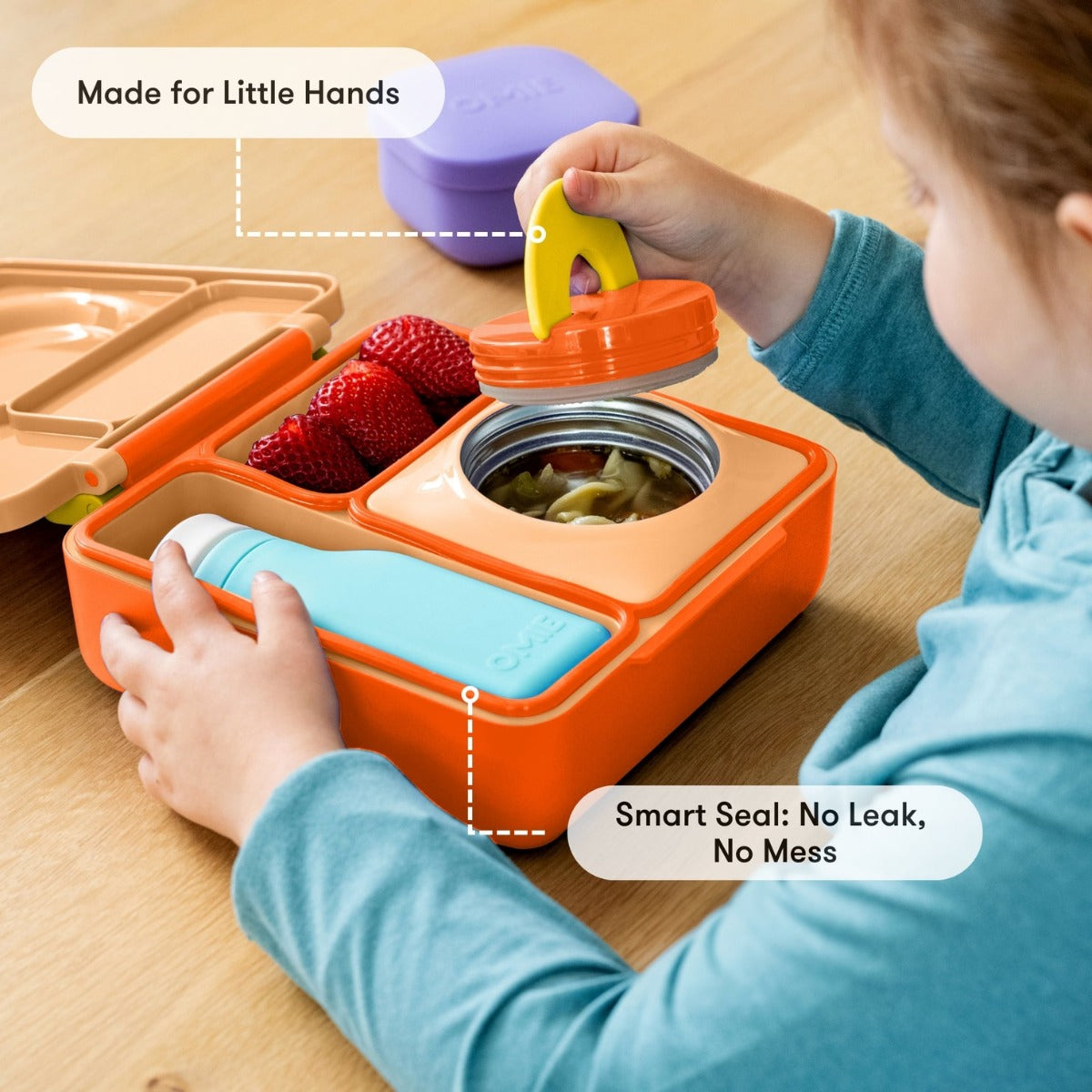 OmieBox Hot & Cold Insulated Bento Box (11 Colours)