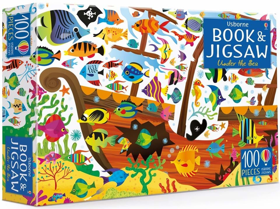 Usborne Book & Jigsaw (100pc) Series (5 Titles) - Pupsik Singapore