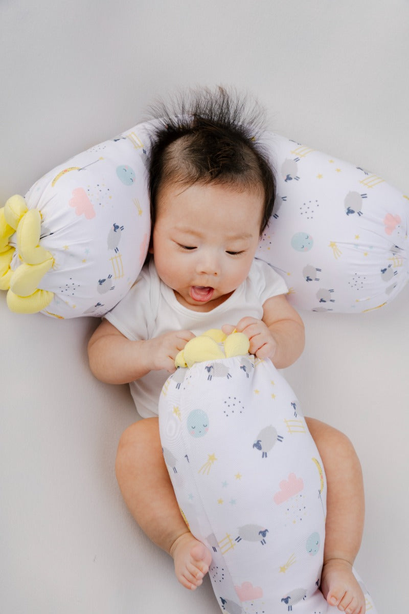 A, Apple Pie Chou Chou Bolster, Small (3 Designs) - Pupsik Singapore