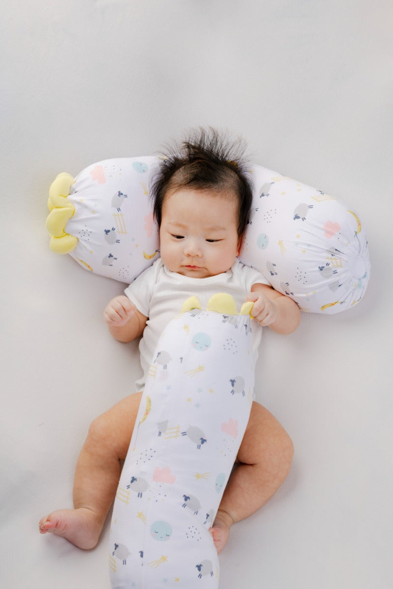 A, Apple Pie Chou Chou Bolster, Medium (3 Designs) - Pupsik Singapore