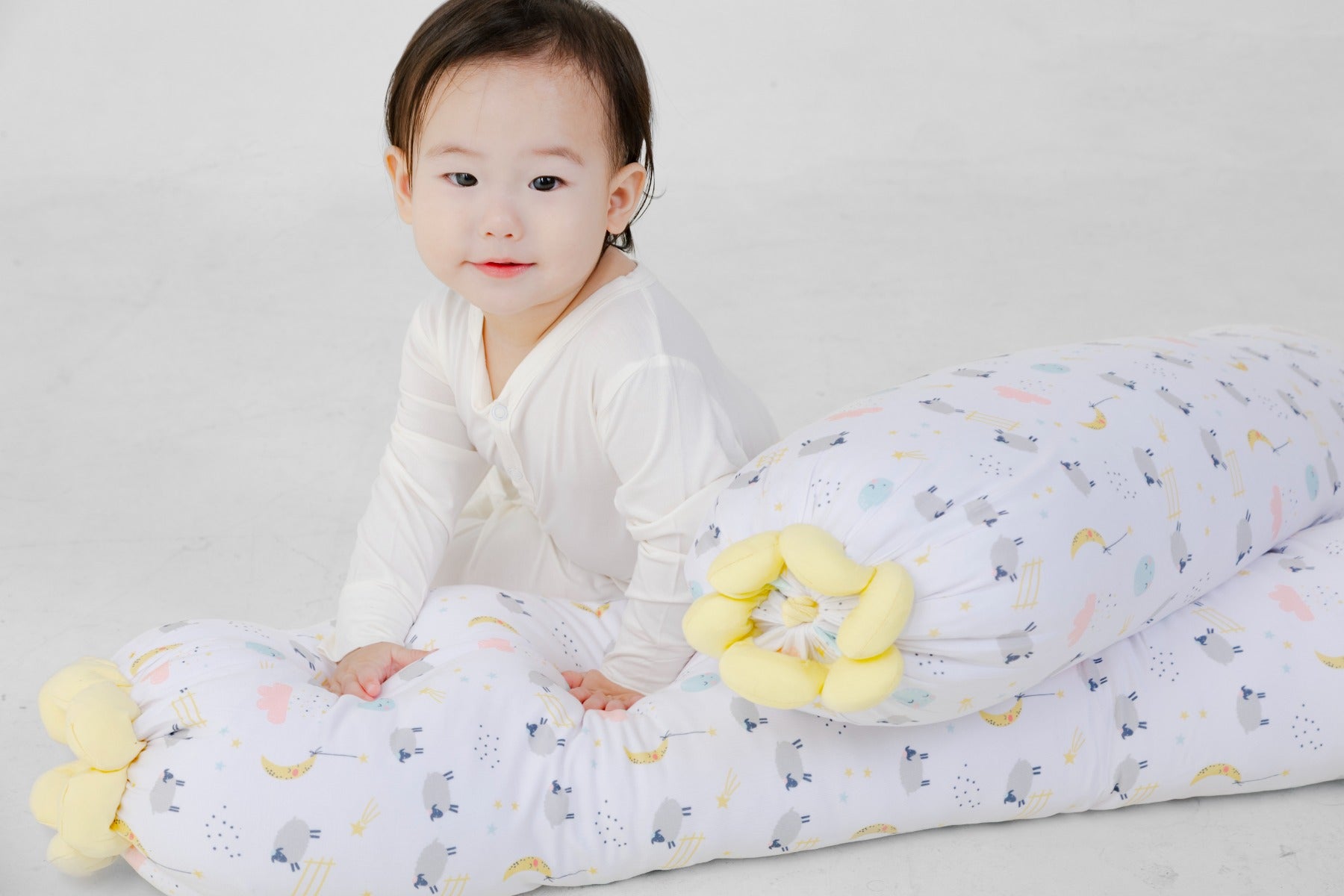 A, Apple Pie Chou Chou Bolster, Large (3 Designs) - Pupsik Singapore