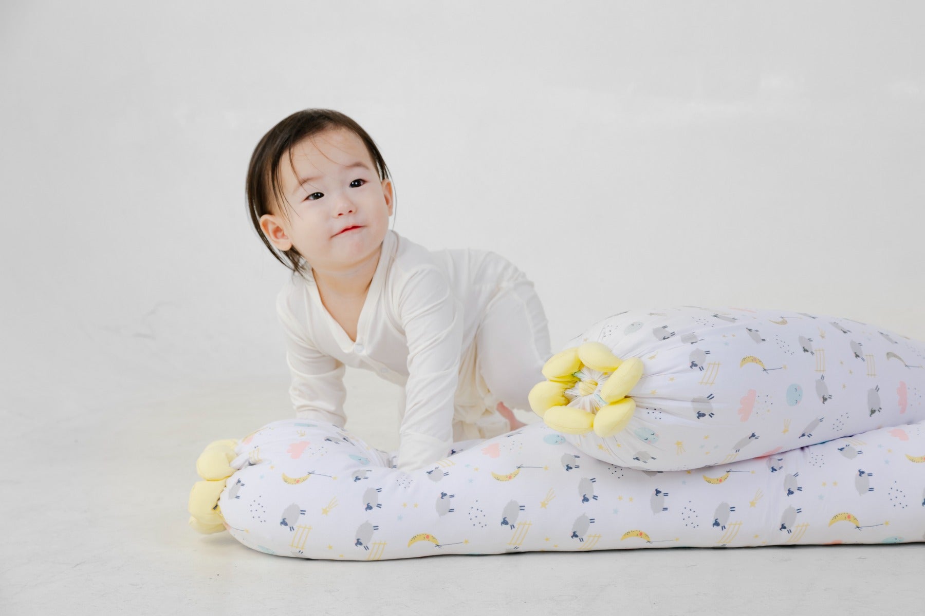 A, Apple Pie Chou Chou Bolster, Large (3 Designs) - Pupsik Singapore