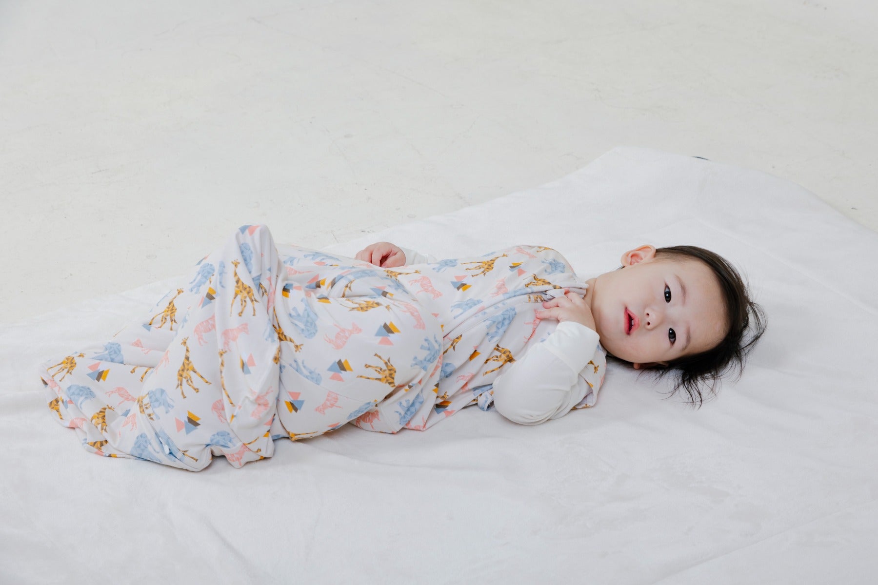 A, Apple Pie Bamboo Baby Sleep Sack - Safari (2 Sizes)