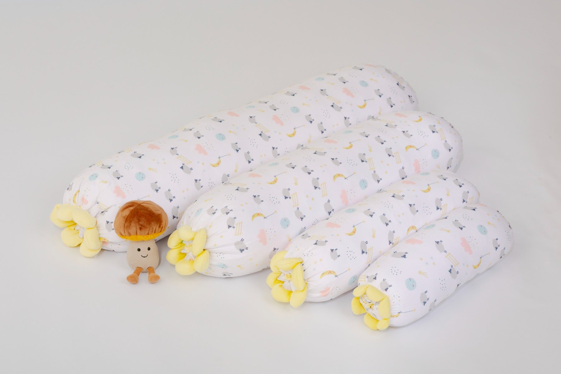 A, Apple Pie Chou Chou Bolster, Small (3 Designs) - Pupsik Singapore