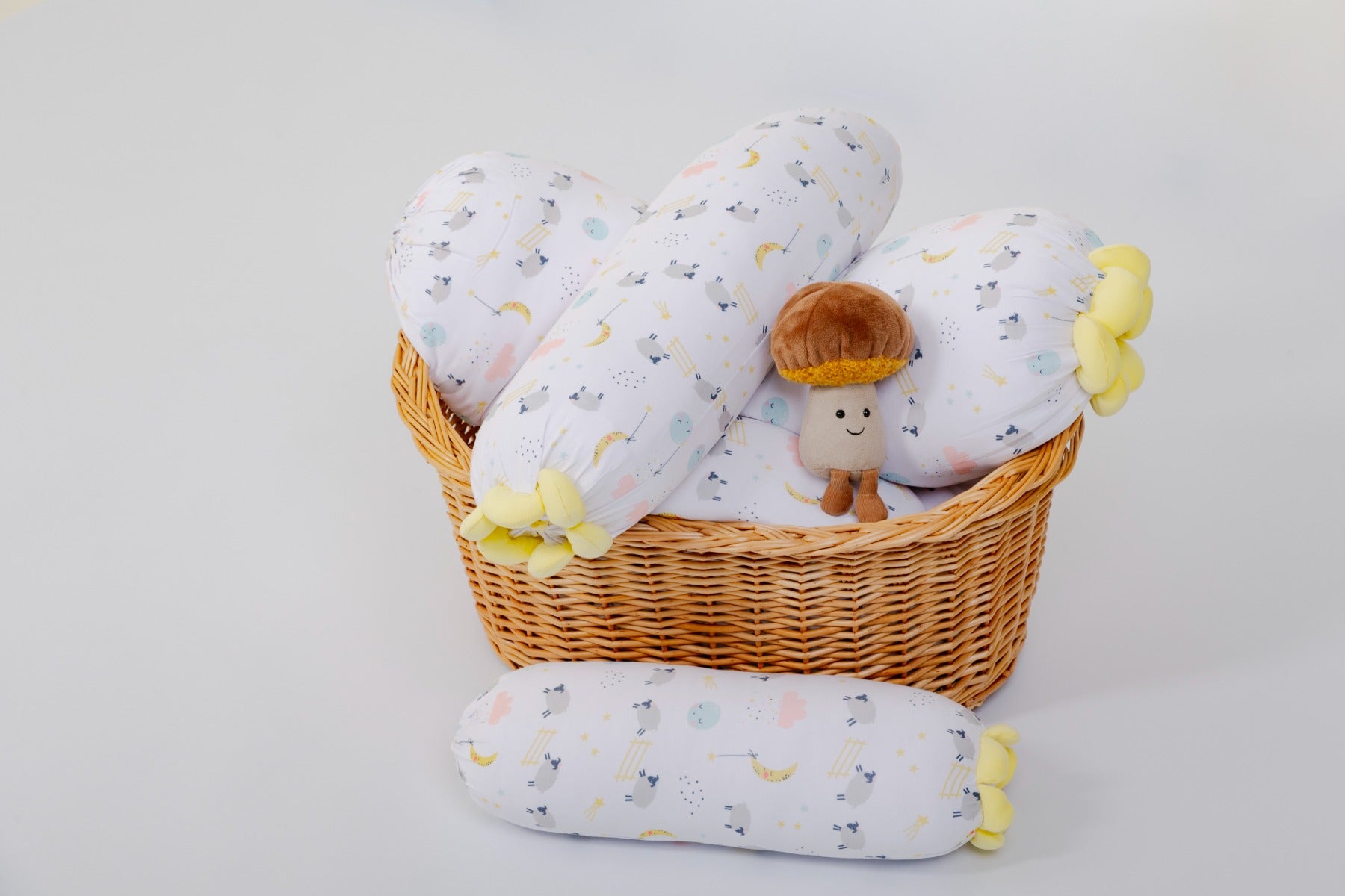 A, Apple Pie Chou Chou Bolster, Small (3 Designs) - Pupsik Singapore