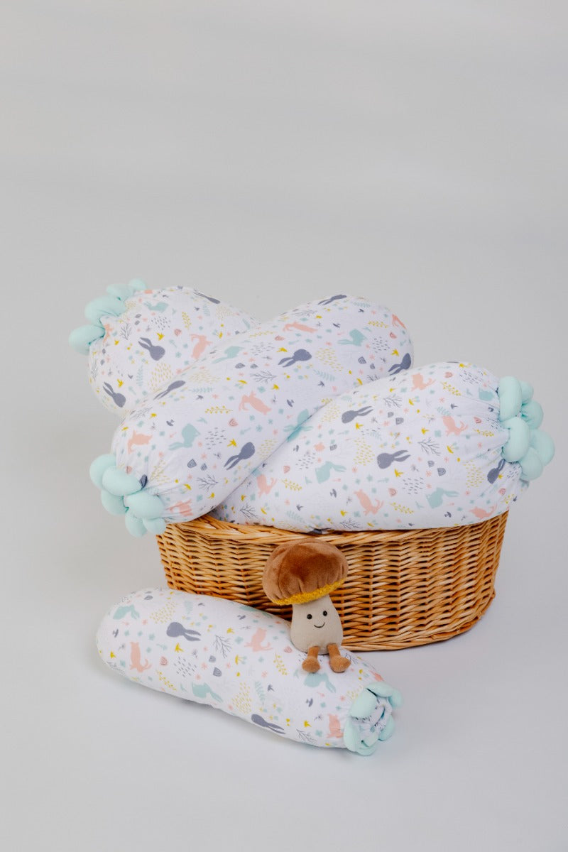 A, Apple Pie Chou Chou Bolster, Small (3 Designs) - Pupsik Singapore