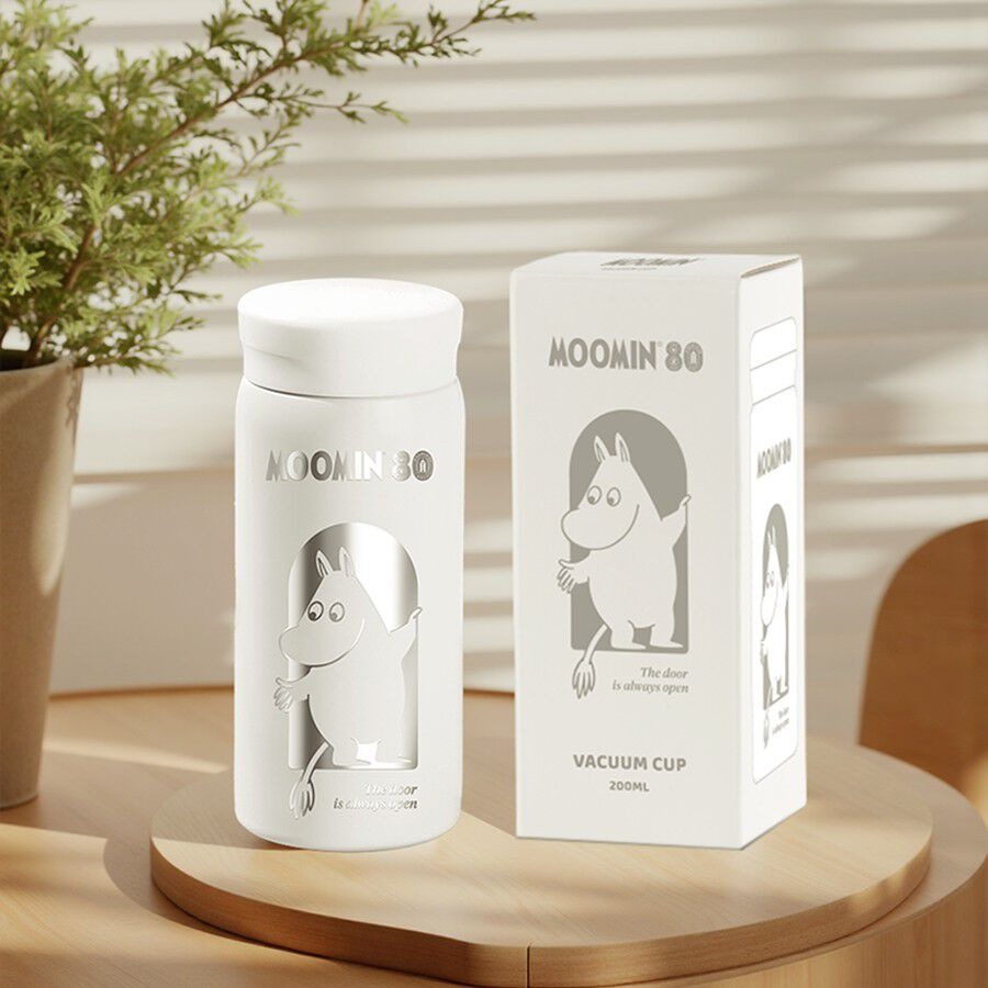 Moomin x VIPO Vacuum Insulated Bottle Cup, 200ml (2 Designs)