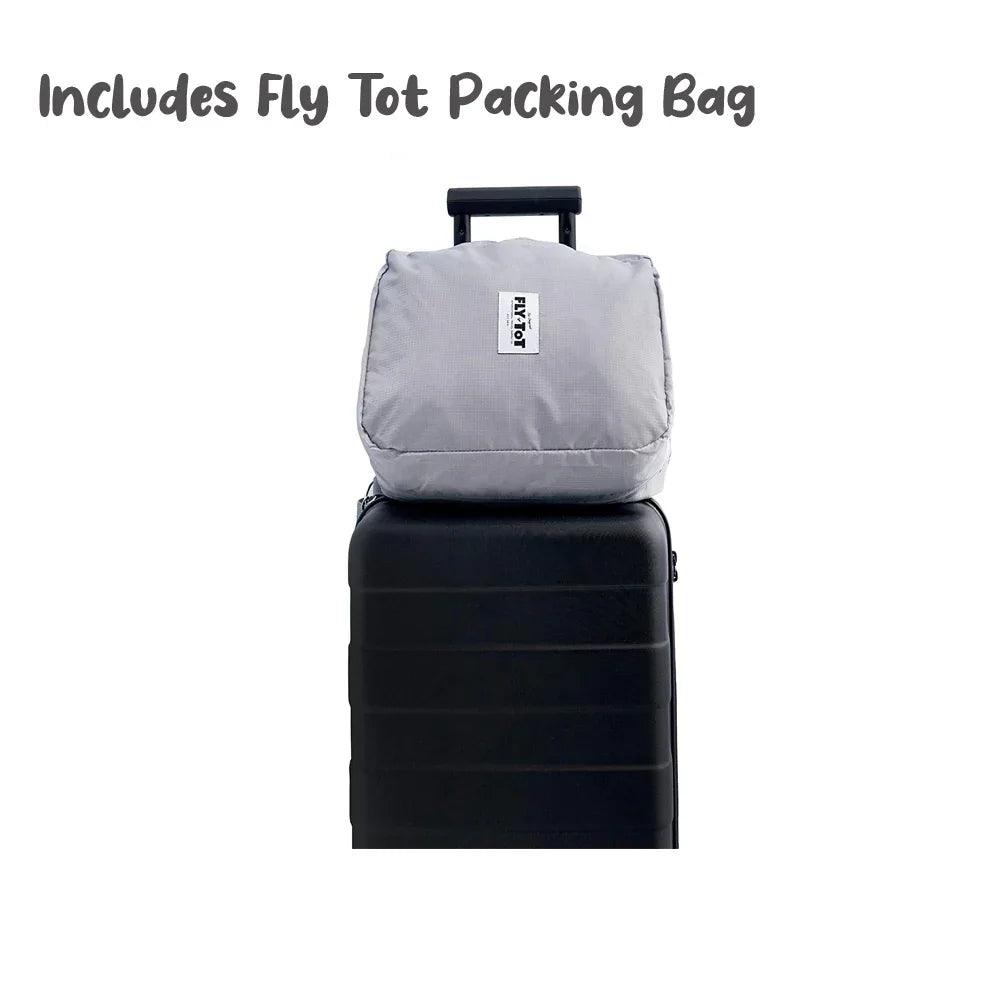 Fly Tot Original 2.0 Inflatable Airplane Cushion (Includes Pump +