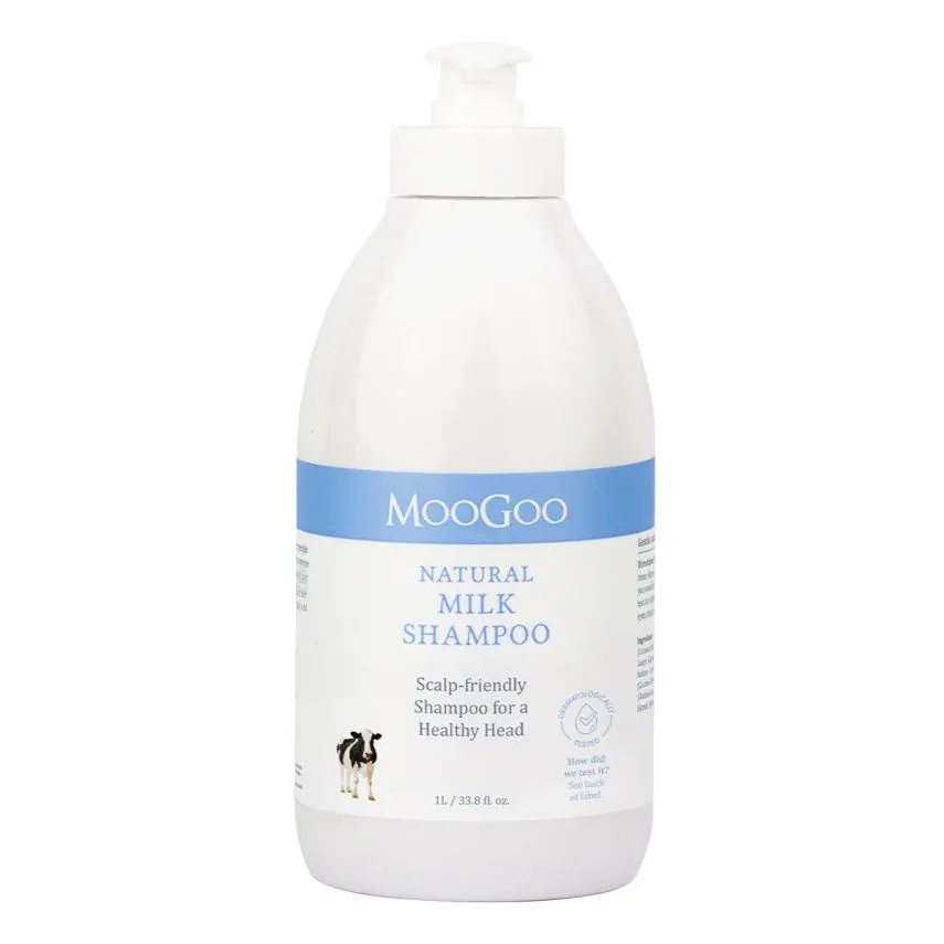 MooGoo Natural Milk Shampoo, 1L (Exp 09/27)