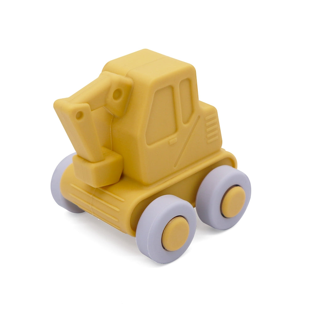 Biomom Silicone Mini Toy Push Cars (4 Colors)