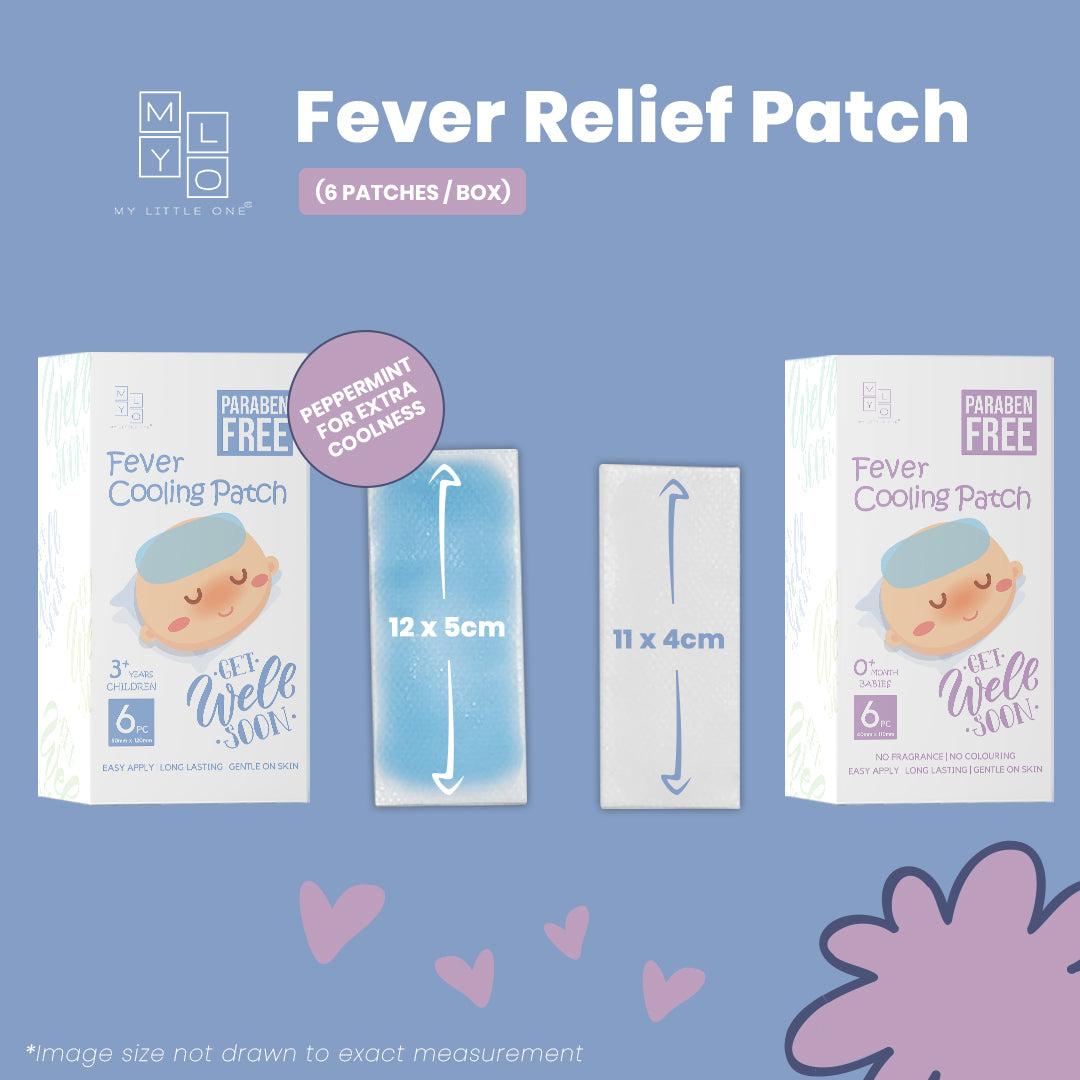 MyLO Get Well Soon Fever Cooling Patch, 6pk (0 to 36M) - Exp 06/27