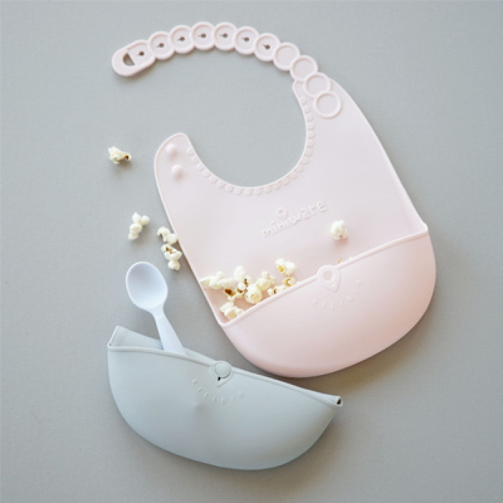Miniware Silibib Silicone Bib (2pk) (3 Colours) - Pupsik Singapore