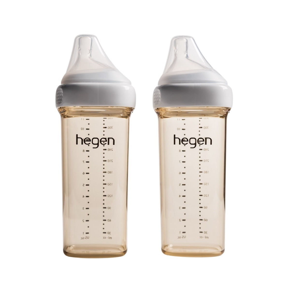 Hegen PCTO™ Milk Feeding Bottle PPSU, 330ml/11oz (2-pack) - 4 Colors