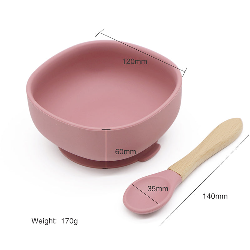 Biomom Silicone Suction Toddler Bowl (15 Colours)
