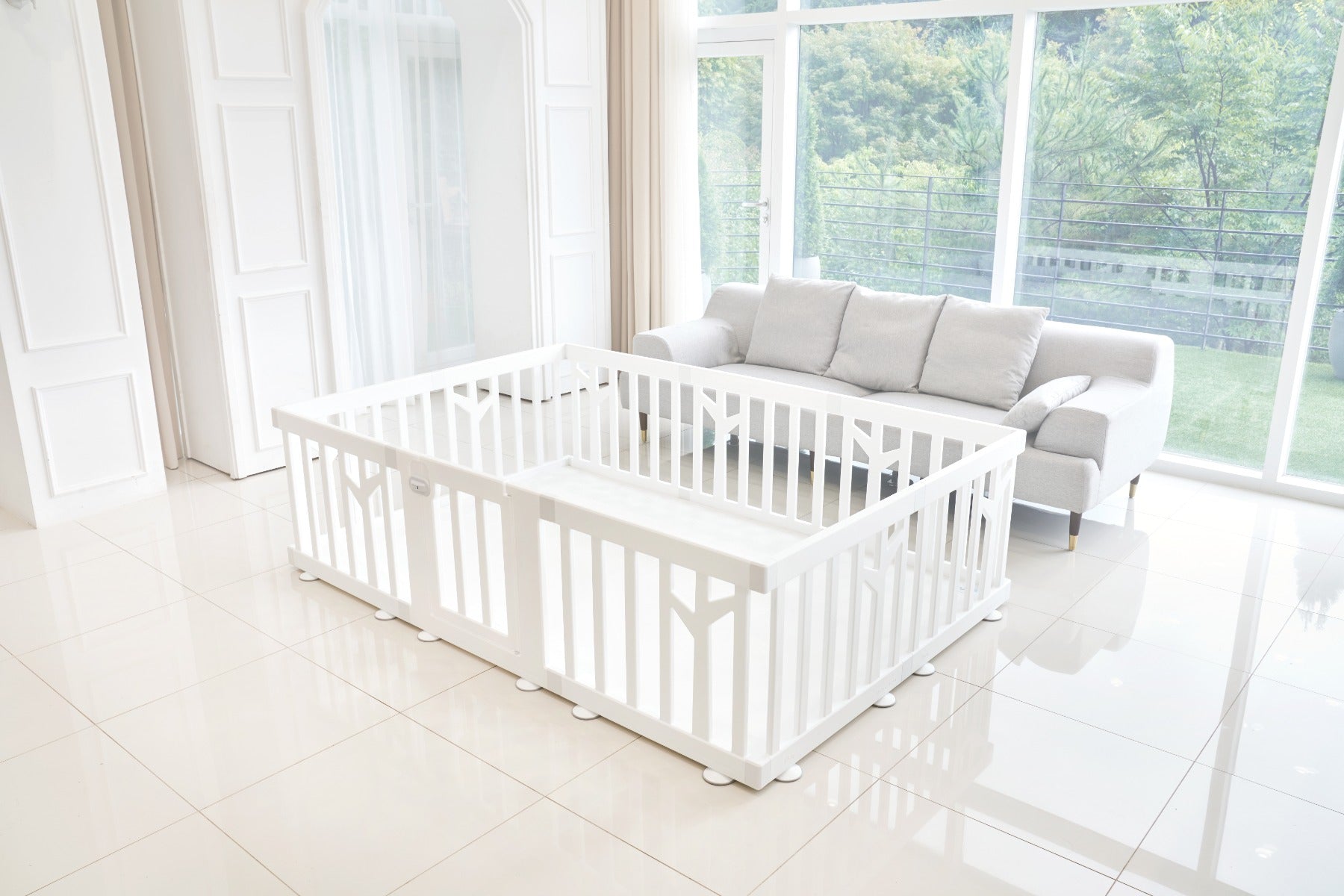 IFAM RUUN Baby FIRST/Birch Playmat (200 x 140cm)