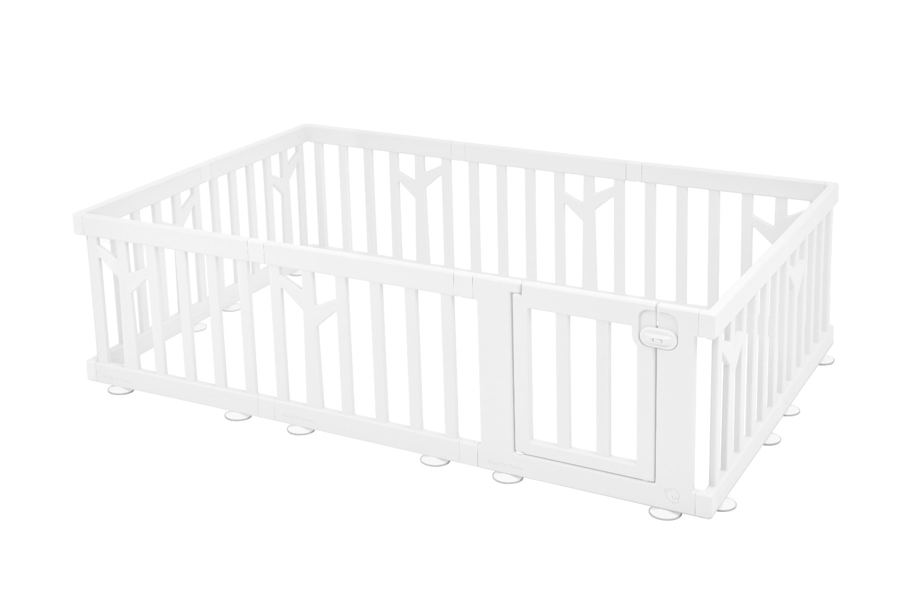IFAM Birch Baby Play Yard w/ Door Set, 10pcs (217 x 145cm) - 2 Colors - Pupsik Singapore