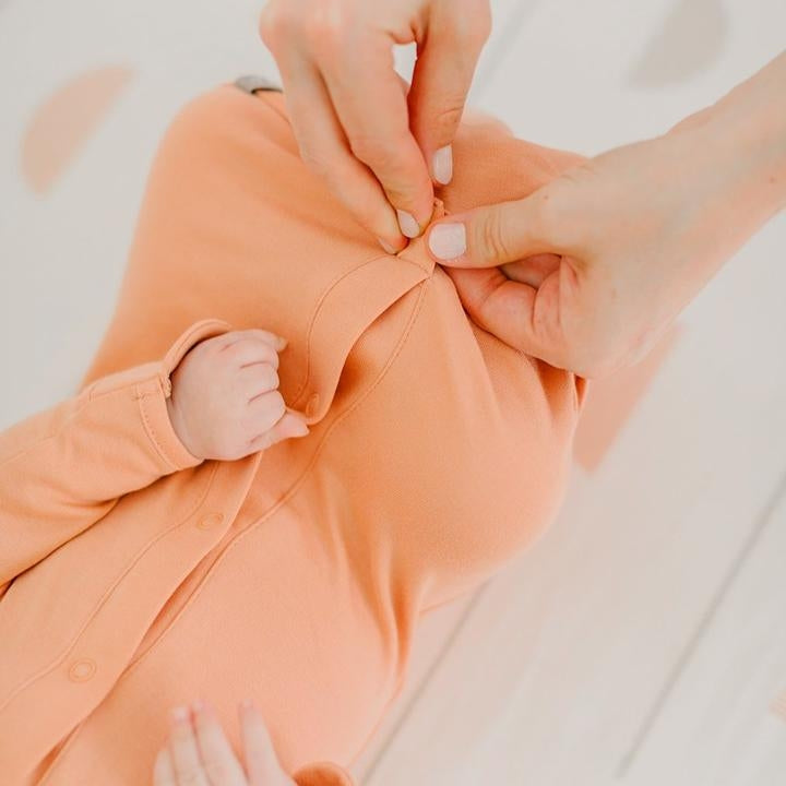 GoumiJamms Bamboo & Organic Cotton Pajamas - Prickly Pear - Preemie