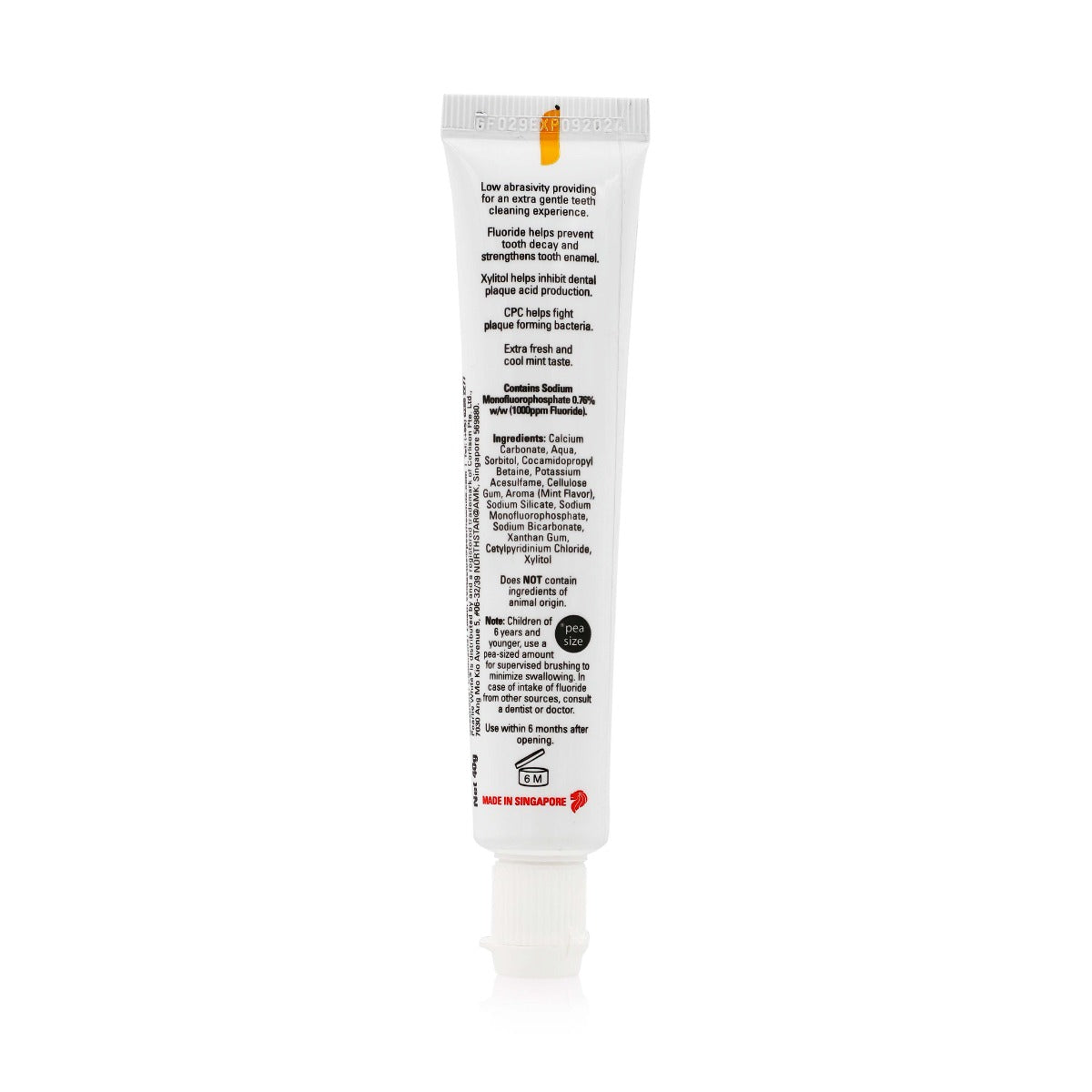 [3 Pack] Pearlie White Extra Gentle Hypoallergenic Fluoride Toothpaste, 130gm (Exp 12/27)
