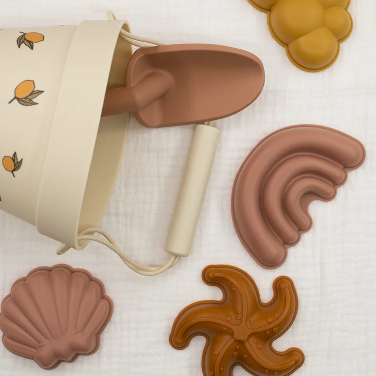 Biomom Silicone Beach Toy Set (3 Colors) - Pupsik Singapore