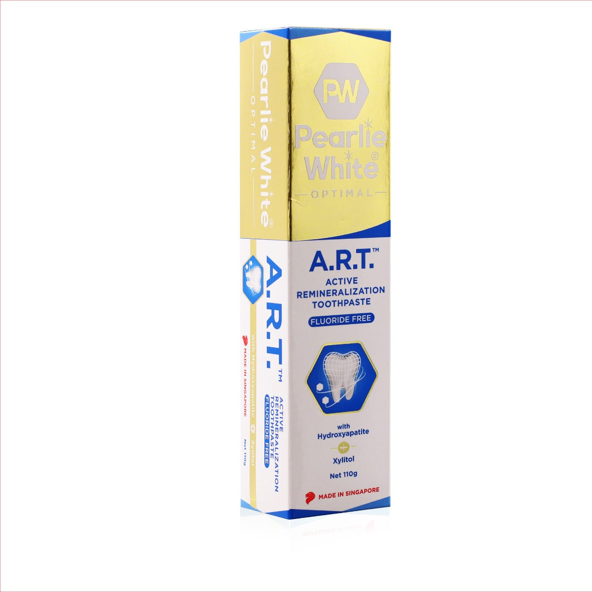 Pearlie White Optimal A.R.T Active Remineralization Fluoride-Free Toothpaste (110gm) - exp 07/26