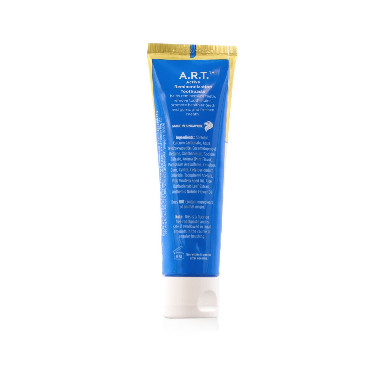 Pearlie White Optimal A.R.T Active Remineralization Fluoride-Free Toothpaste (110gm) - exp 07/26