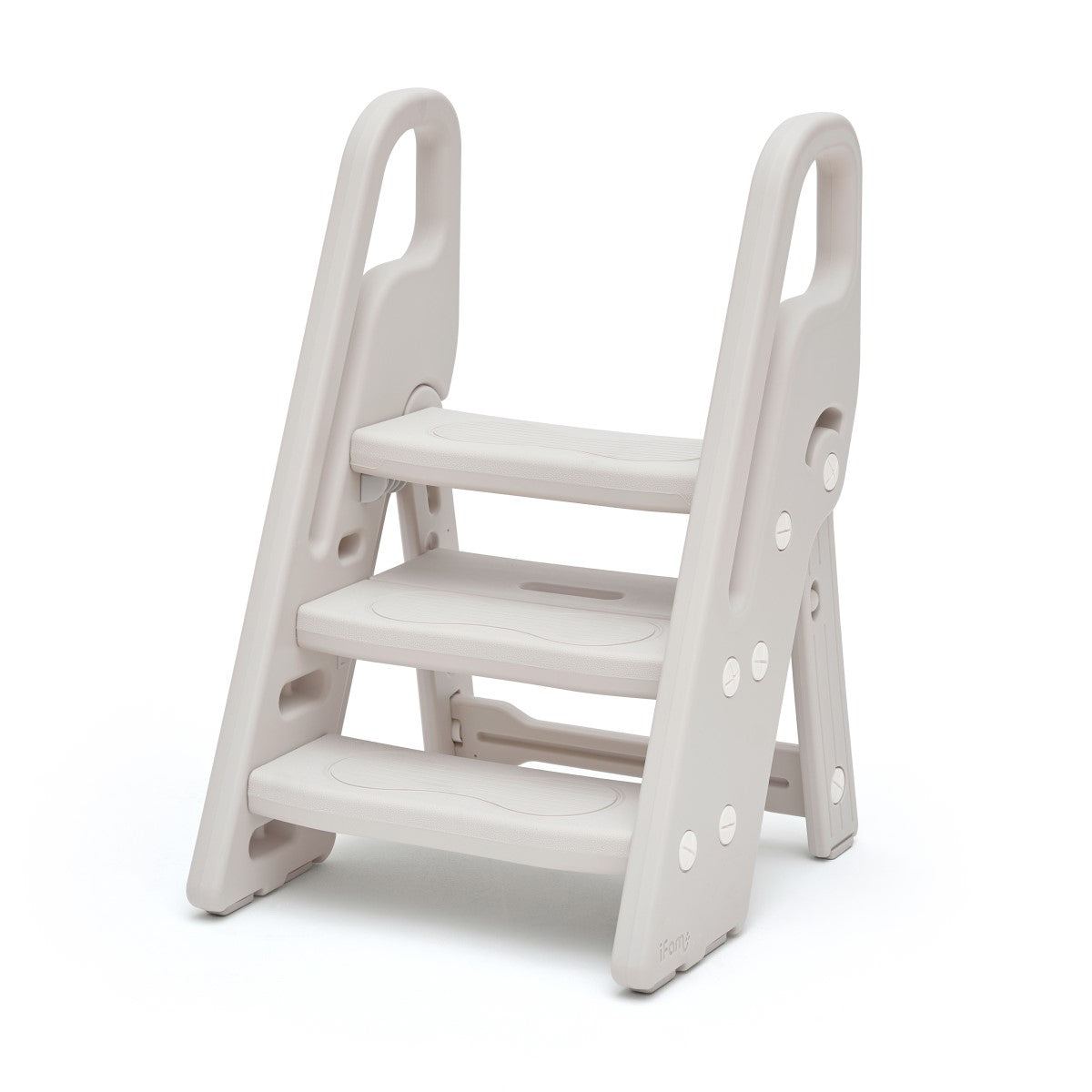 IFAM Foldable 3-Level Step Stool with Handle (2 Colors) - Pupsik Singapore