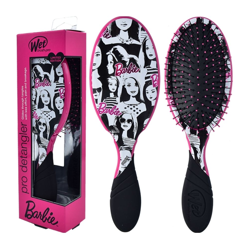 Wet Brush Pro Detangler Disney Barbie (2 Designs) - Pupsik Singapore
