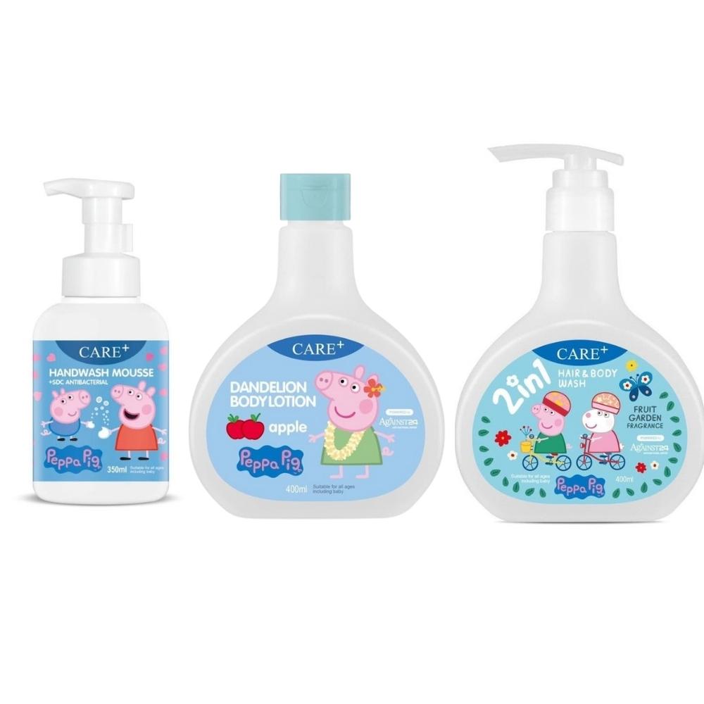 Against24 Peppa Pig Gift Set (Handwash/Body Lotion/2-in-1 Hair & Body)