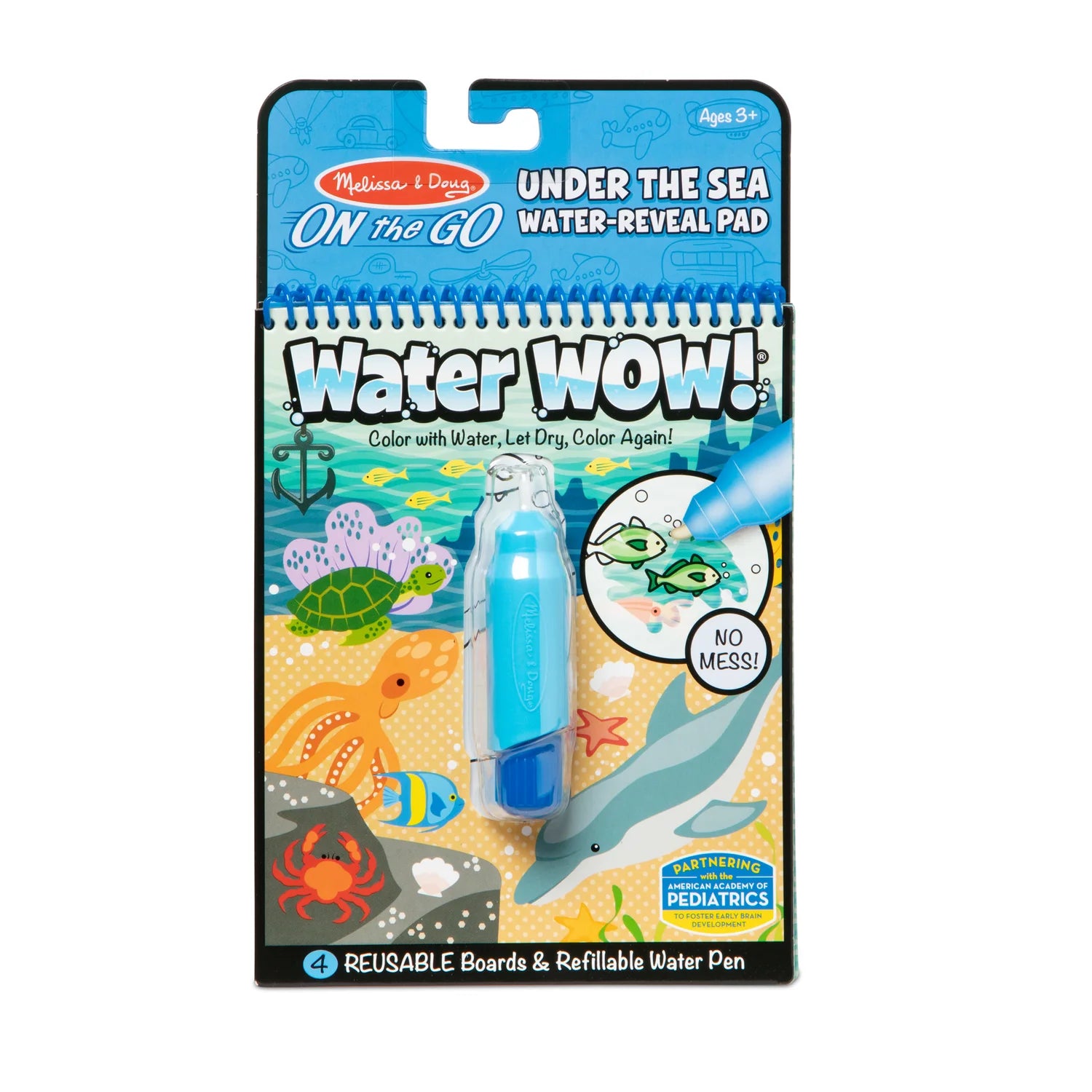 Melissa & Doug Water Wow! Brush Colouring Pad (5 Types)
