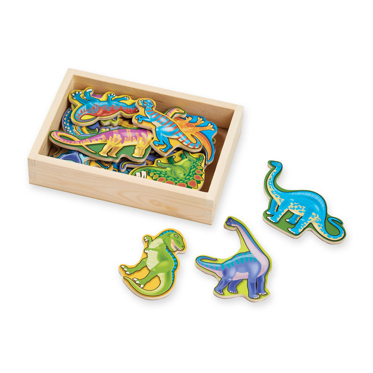 Melissa & Doug Magnetic Wooden Dinosaur