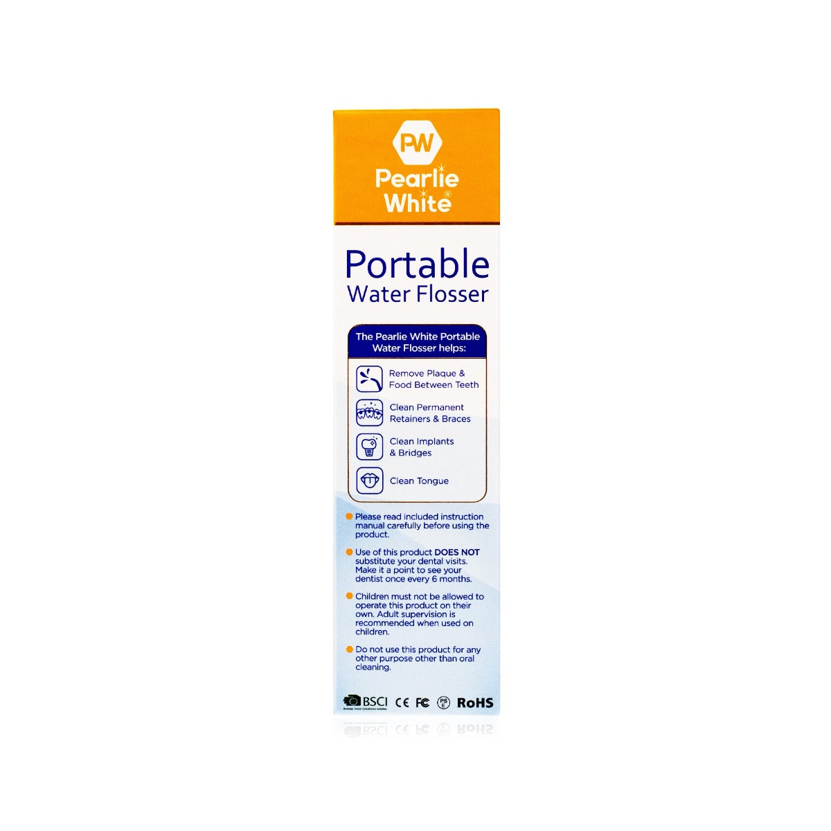 Pearlie White Portable Water Flosser