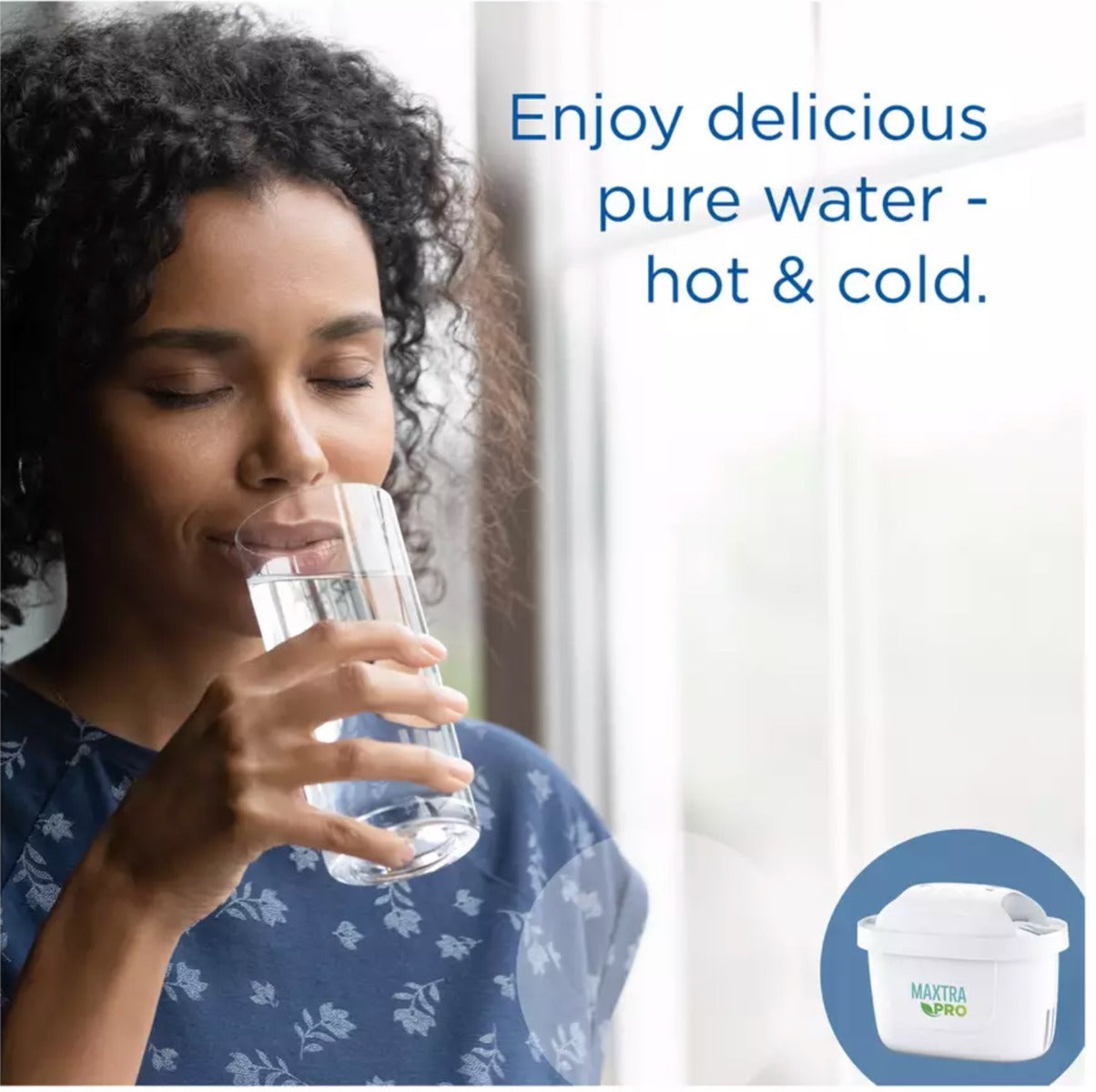 Brita Aluna Memo Cool Water Filter Jug (1 x Maxtra Pro Filter) - 2.4L White