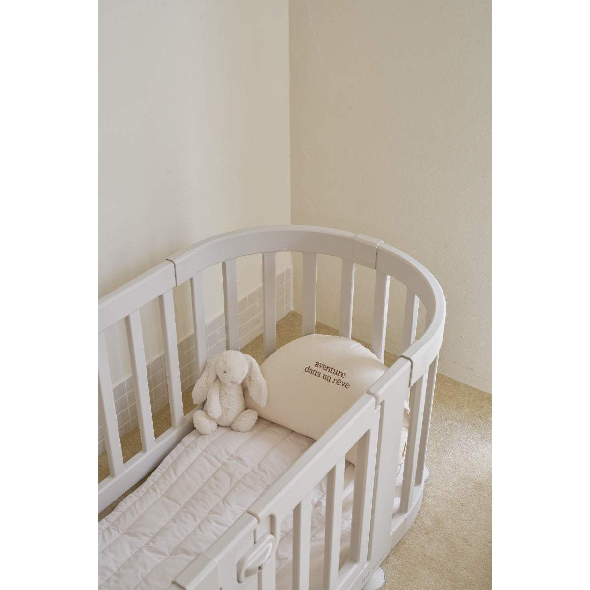 IFAM Birch Round Baby Play Yard w/ Door Set, 10pcs (211 x 139.5 cm) - 2 Colors