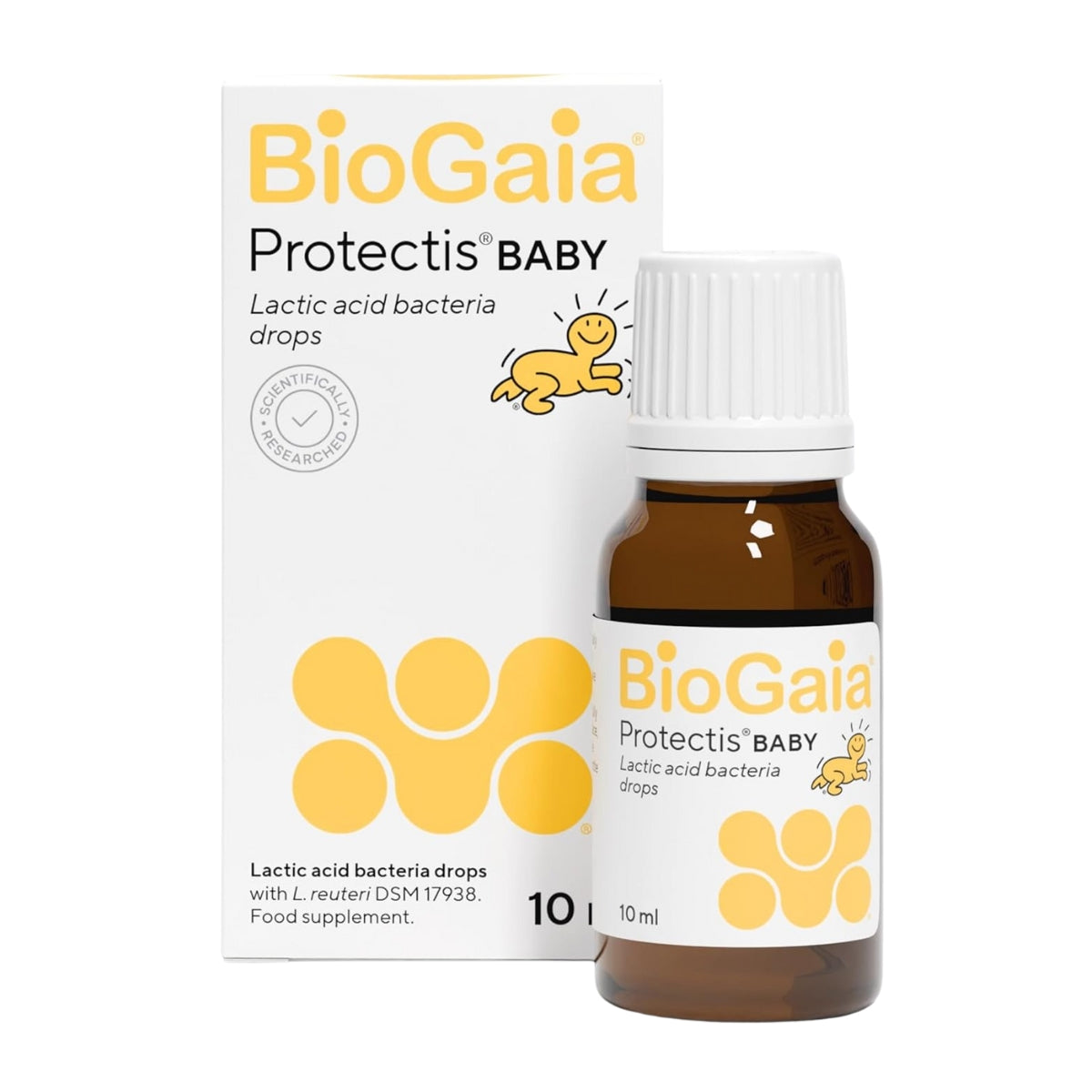 BioGaia Protectis Baby Probiotics Drops, 10ml [UK version] - Exp 02/27