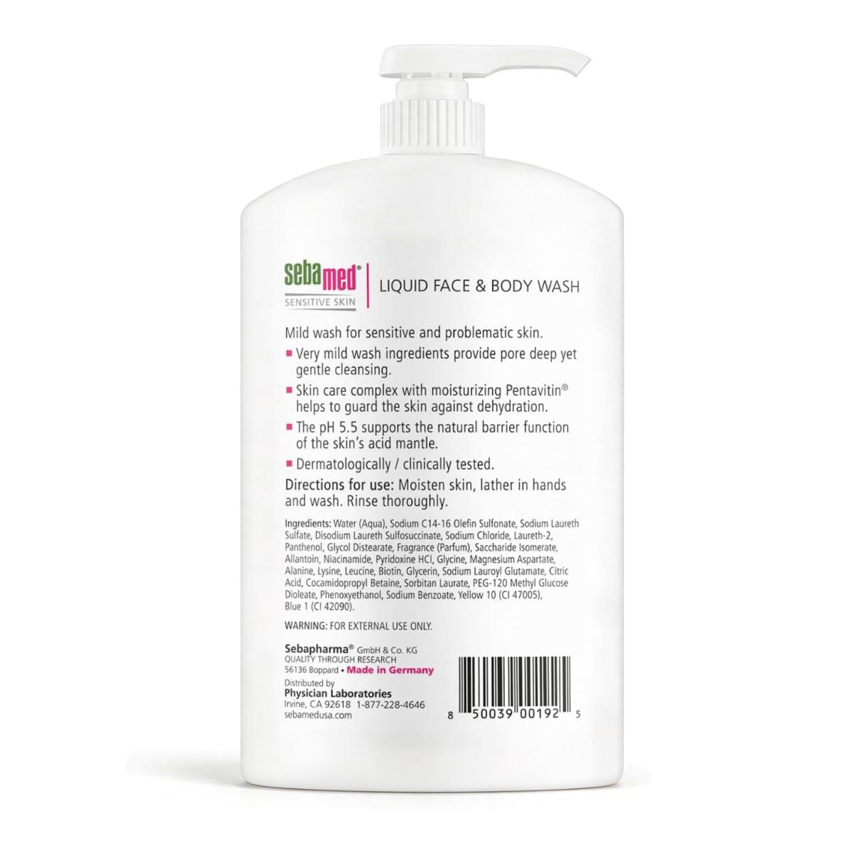 Sebamed Liquid Face & Body Wash (3 Sizes)